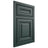 Shiloh Cabinetry Beaded Inset Kendall Paintable Billiard Green Door