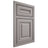 Shiloh Cabinetry Beaded Inset Kendall Paintable Dovetail Gray Door