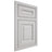 Shiloh Cabinetry Beaded Inset Kendall Paintable Repose Gray Door