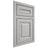 Shiloh Cabinetry Beaded Inset Kendall Paintable Unusual Gray Door
