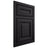 Shiloh Cabinetry Beaded Inset Kendall Poplar Plain Cut Harbor Door