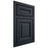 Shiloh Cabinetry Beaded Inset Kendall Poplar Plain Cut Hudson Door