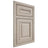 Shiloh Cabinetry Beaded Inset Kendall Poplar Plain Cut Seagull Door