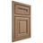 Shiloh Cabinetry Beaded Inset Kendall White Oak Plain Cut Natural Door