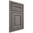 Shiloh Cabinetry Beaded Inset Kendall White Oak Quarter Sawn Flagstone Door