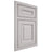 Shiloh Cabinetry Beaded Inset Kendall White Oak Rift Cut Cotton Door