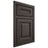 Shiloh Cabinetry Beaded Inset Kendall White Oak Rift Cut Creekside Door