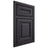 Shiloh Cabinetry Beaded Inset Kendall White Oak Rift Cut Harbor Door
