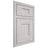Shiloh Cabinetry Beaded Inset Lancaster Alder Plain Cut Cotton Door