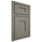 Shiloh Cabinetry Beaded Inset Lancaster Alder Plain Cut Thyme Door
