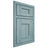 Shiloh Cabinetry Beaded Inset Lancaster Hickory Plain Cut Sky Door