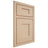 Shiloh Cabinetry Beaded Inset Lancaster Maple Plain Cut Natural Door