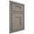 Shiloh Cabinetry Beaded Inset Lancaster Maple Plain Cut Thyme Door