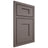 Shiloh Cabinetry Beaded Inset Lancaster Poplar Plain Cut Heatherstone Door
