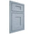 Shiloh Cabinetry Beaded Inset Lancaster Poplar Plain Cut Sky Door