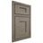 Shiloh Cabinetry Beaded Inset Lancaster Poplar Plain Cut Sterling Door