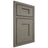 Shiloh Cabinetry Beaded Inset Lancaster Poplar Plain Cut Thyme Door