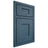 Shiloh Cabinetry Beaded Inset Lancaster Red Oak Plain Cut Hudson Door