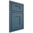 Shiloh Cabinetry Beaded Inset Lancaster White Oak Plain Cut Hudson Door