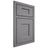 Shiloh Cabinetry Beaded Inset Lancaster White Oak Plain Cut Sterling Door
