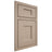 Shiloh Cabinetry Beaded Inset Lancaster White Oak Plain Cut Straw Door
