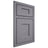 Shiloh Cabinetry Beaded Inset Lancaster White Oak Quarter Sawn Cadet Door