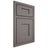 Shiloh Cabinetry Beaded Inset Lancaster White Oak Quarter Sawn Flagstone Door