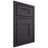 Shiloh Cabinetry Beaded Inset Lancaster White Oak Quarter Sawn Harbor Door