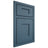 Shiloh Cabinetry Beaded Inset Lancaster White Oak Quarter Sawn Hudson Door