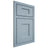 Shiloh Cabinetry Beaded Inset Lancaster White Oak Quarter Sawn Sky Door
