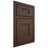 Shiloh Cabinetry Beaded Inset Lancaster White Oak Rift Cut Braun Door