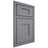 Shiloh Cabinetry Beaded Inset Lancaster White Oak Rift Cut Cadet Door