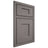 Shiloh Cabinetry Beaded Inset Lancaster White Oak Rift Cut Flagstone Door