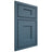 Shiloh Cabinetry Beaded Inset Lancaster White Oak Rift Cut Hudson Door