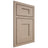 Shiloh Cabinetry Beaded Inset Lancaster White Oak Rift Cut Straw Door