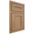 Shiloh Cabinetry Beaded Inset Landes Alder Plain Cut Dusty Road Door