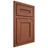 Shiloh Cabinetry Beaded Inset Landes Alder Plain Cut Sierra Door