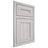 Shiloh Cabinetry Beaded Inset Landes Hickory Plain Cut Cotton Door