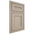 Shiloh Cabinetry Beaded Inset Landes Maple Plain Cut Pebble Door