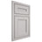 Shiloh Cabinetry Beaded Inset Landes Paintable Mindful Gray Door