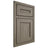 Shiloh Cabinetry Beaded Inset Landes Poplar Plain Cut Sterling Door