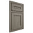 Shiloh Cabinetry Beaded Inset Landes Poplar Plain Cut Thyme Door