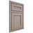 Shiloh Cabinetry Beaded Inset Landes Red Oak Plain Cut Sterling Door