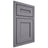Shiloh Cabinetry Beaded Inset Landes White Oak Plain Cut Cadet Door