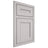 Shiloh Cabinetry Beaded Inset Landes White Oak Plain Cut Cotton Door
