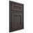 Shiloh Cabinetry Beaded Inset Landes White Oak Plain Cut Creekside Door