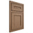 Shiloh Cabinetry Beaded Inset Landes White Oak Plain Cut Medium Door