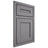 Shiloh Cabinetry Beaded Inset Landes White Oak Plain Cut Sterling Door