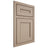 Shiloh Cabinetry Beaded Inset Landes White Oak Plain Cut Straw Door