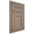 Shiloh Cabinetry Beaded Inset Landes White Oak Quarter Sawn Almond Door